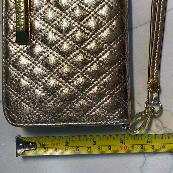 Steve Madden Gold Metallic Wallet - Picture 5 of 7